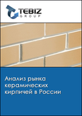 Обложка Анализ рынка керамических кирпичей в России