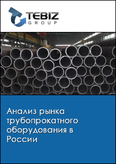 Обложка Анализ рынка трубопрокатного оборудования в России