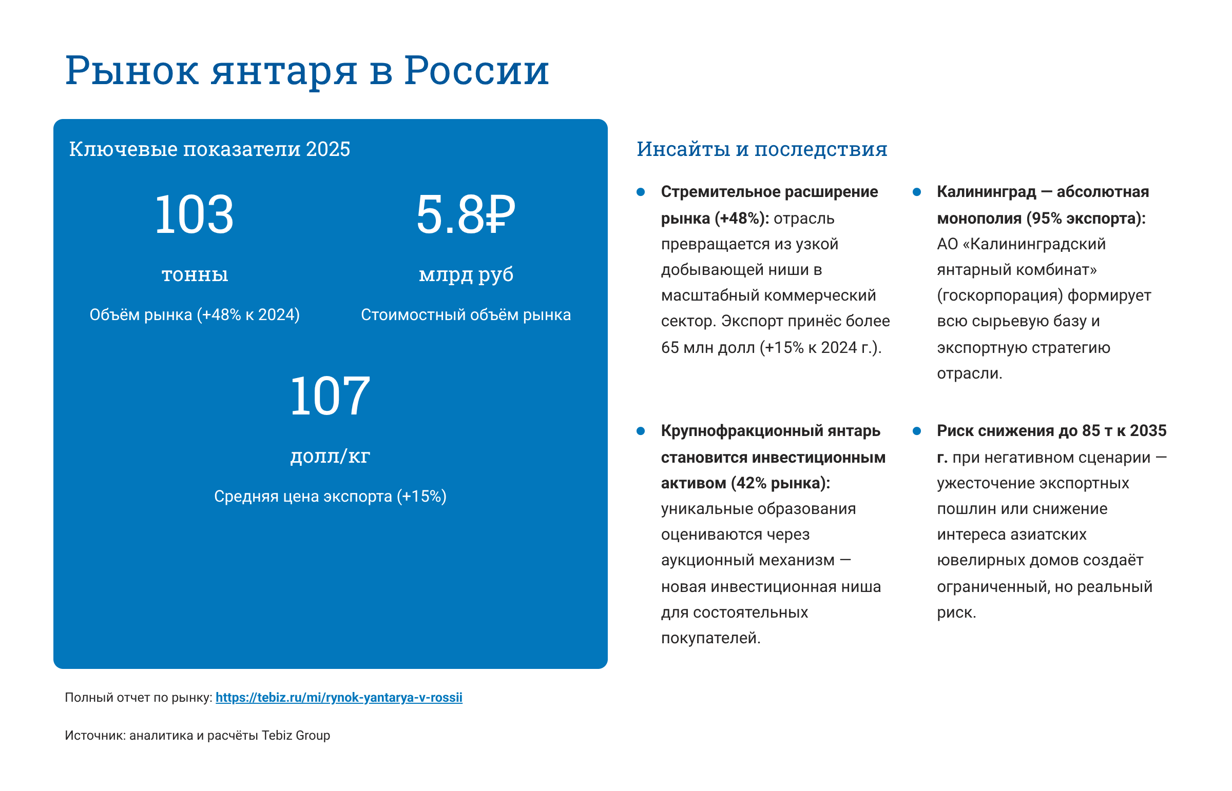 Ключевые тенденции товарных рынков