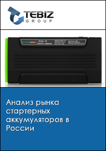 Анализ рынка стартерных аккумуляторов в России