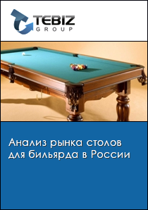 Анализ рынка столов для бильярда в России