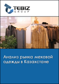 Обложка Анализ рынка меховой одежды в Казахстане