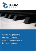 Обложка Анализ рынка музыкальных инструментов в Казахстане