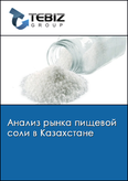 Обложка Анализ рынка пищевой соли в Казахстане