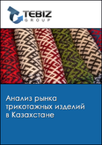 Обложка Анализ рынка трикотажных изделий в Казахстане