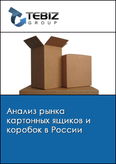 Обложка Анализ рынка картонных ящиков и коробок в России