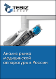 Обложка Анализ рынка медицинской аппаратуры в России