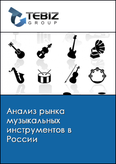 Обложка Анализ рынка музыкальных инструментов в России