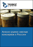 Обложка Анализ рынка мясных консервов в России