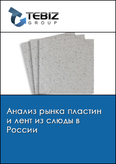 Обложка Анализ рынка пластин и лент из слюды в России