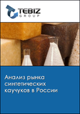 Обложка Анализ рынка синтетических каучуков в России