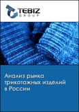 Обложка Анализ рынка трикотажных изделий в России