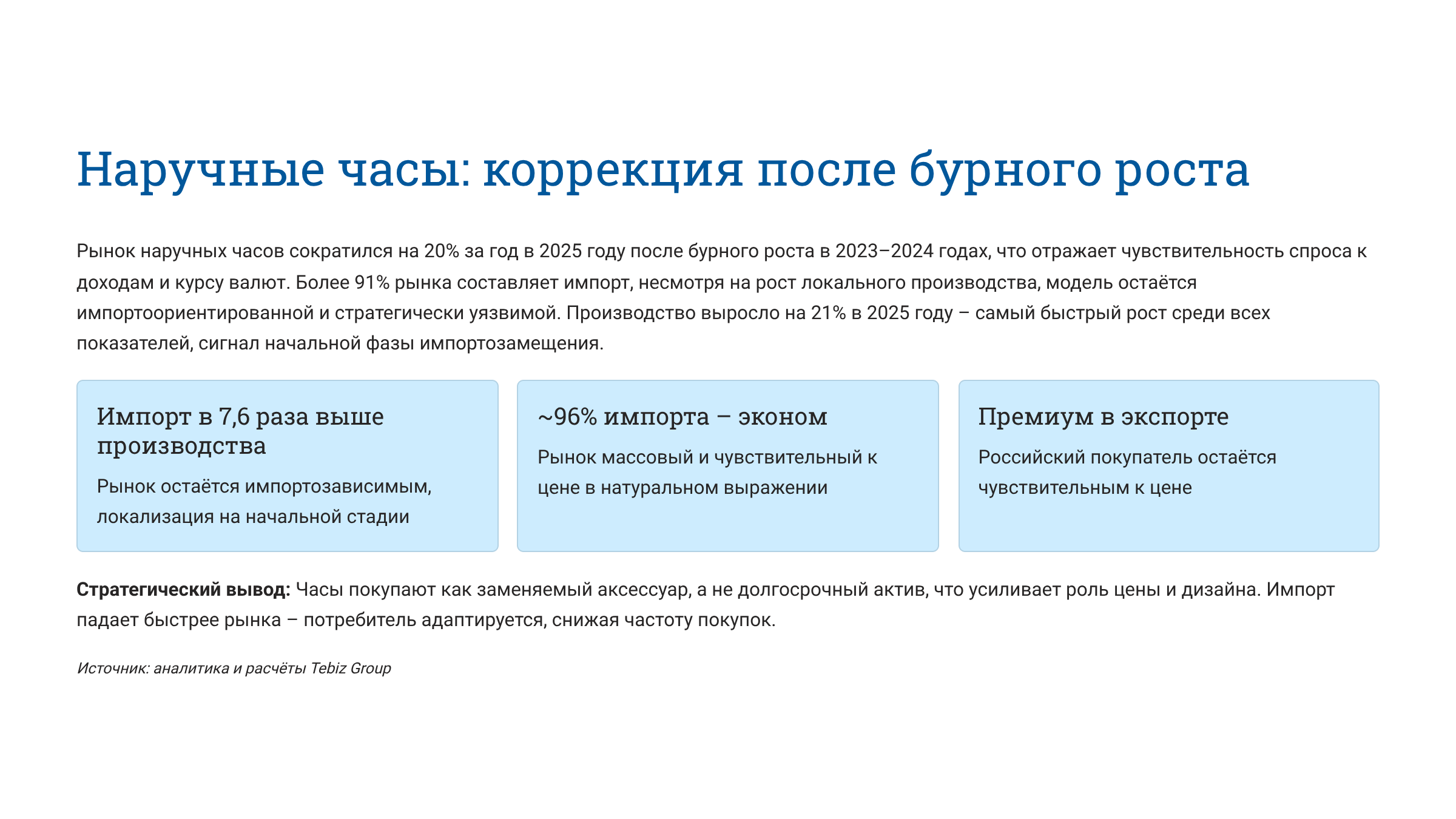 Ключевые тенденции товарных рынков