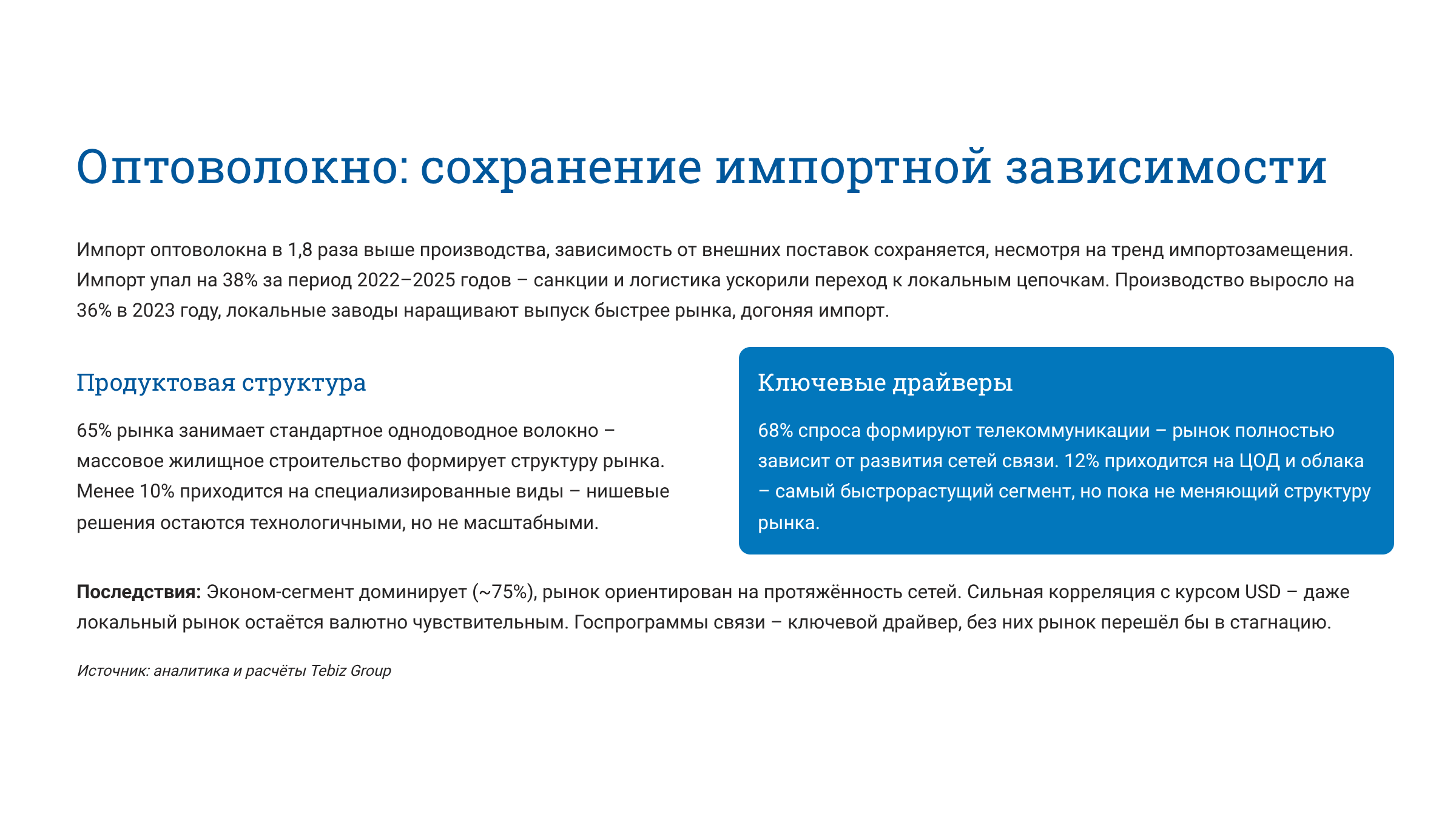 Ключевые тенденции товарных рынков